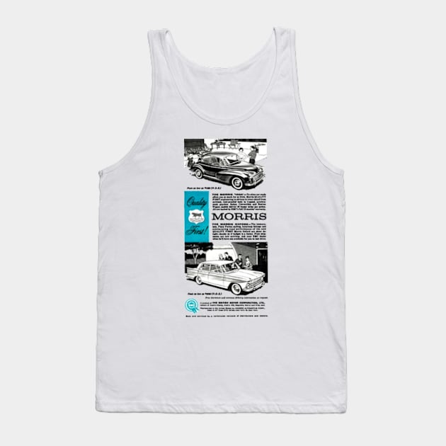 1959 MORRIS MINOR - MORRIS OXFORD - advert Tank Top by Throwback Motors